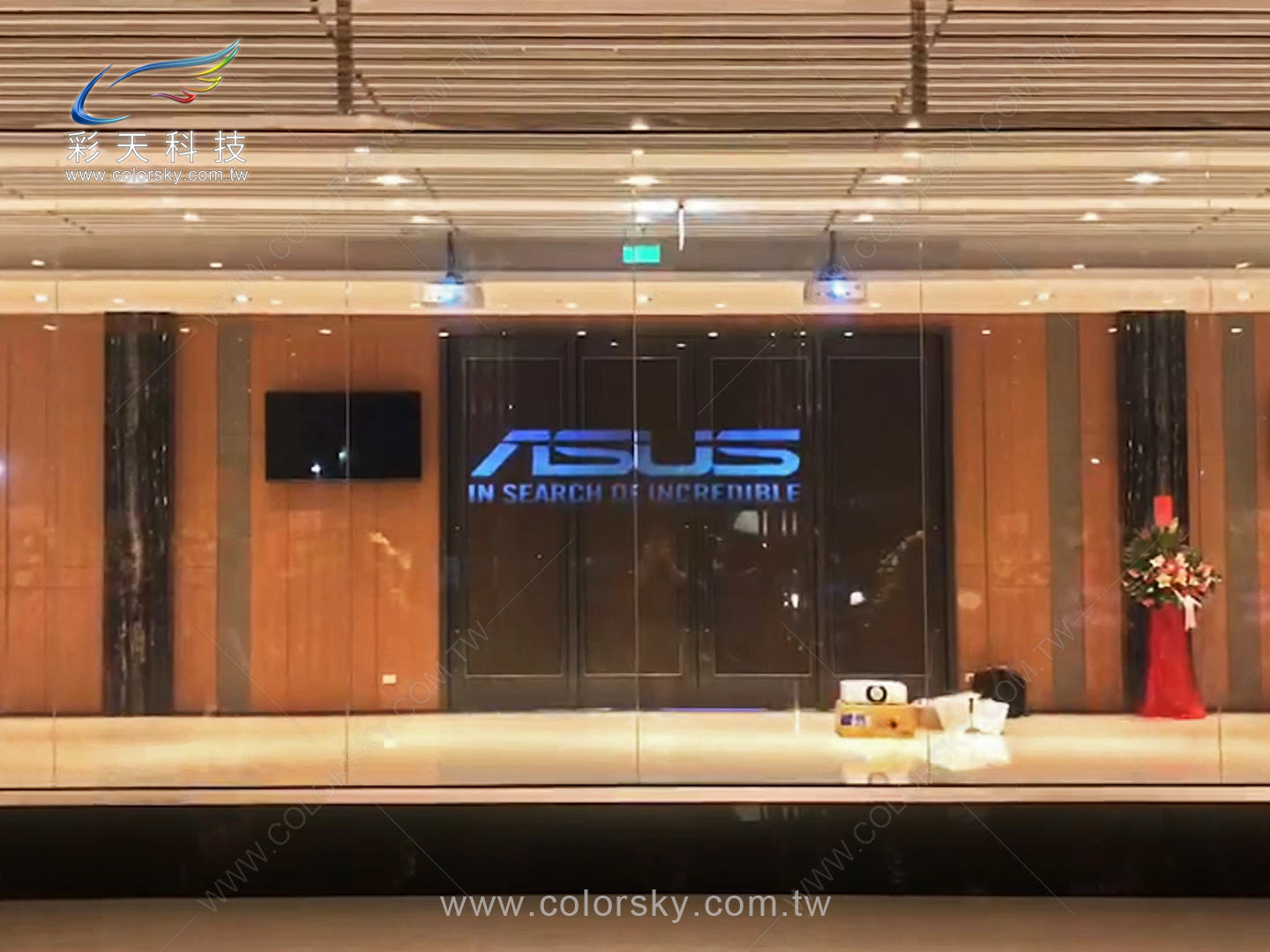 台南市大象寬庭婚宴會館-390吋CS智能電控玻璃